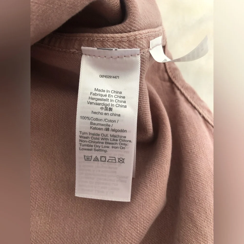Madewell Women's Faded Rose Utility Shirt Jacket